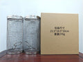 Rolling Grill Basket Set — Stainless Steel BBQ Cylinder (2 Pack)
