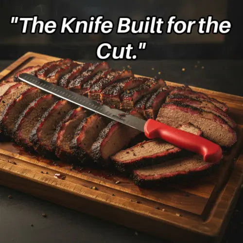 Butcher BBQ 12 Inch Granton Brisket Slicing Knife