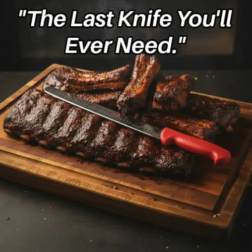 Butcher BBQ 12 Inch Granton Brisket Slicing Knife