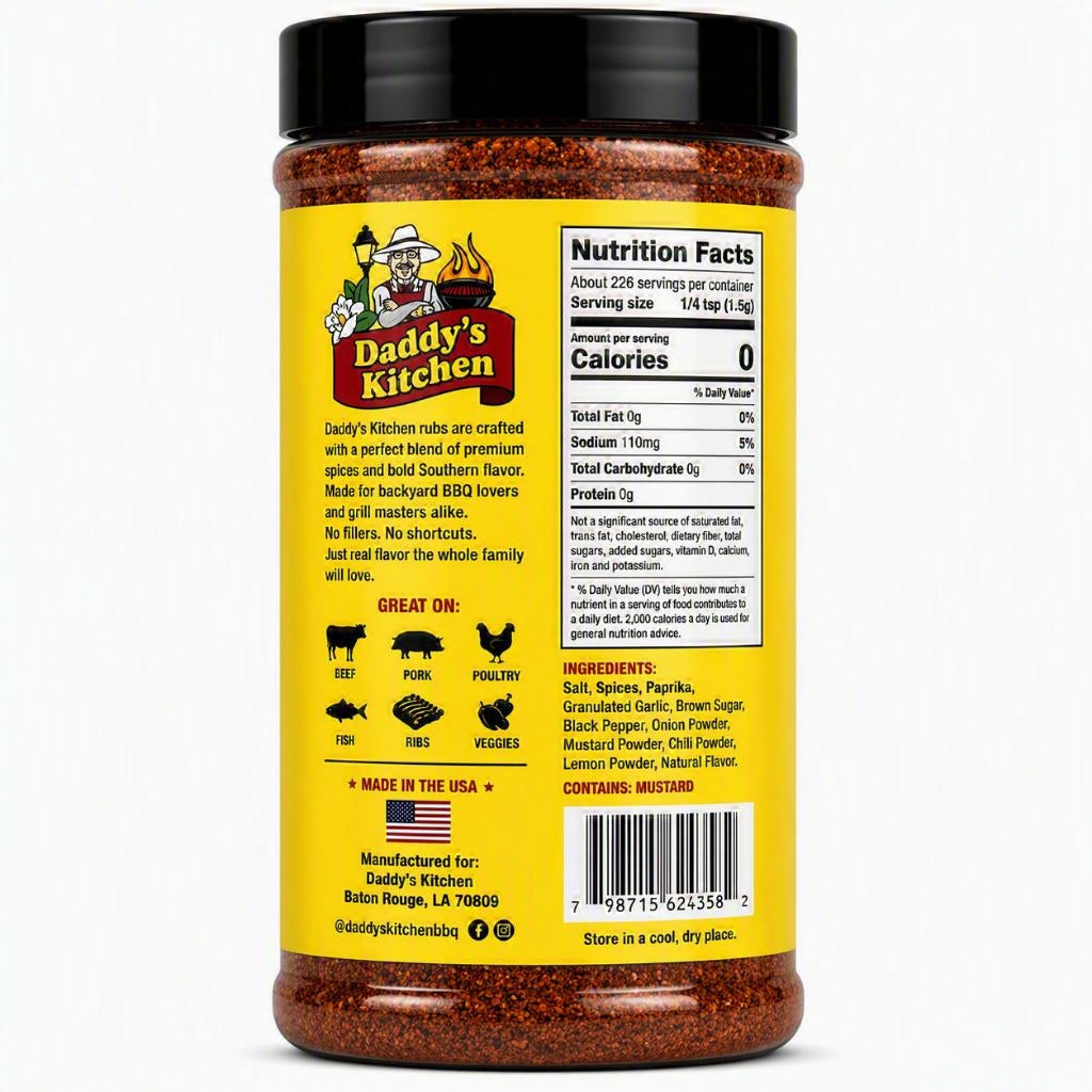 Daddy D's Original Rub