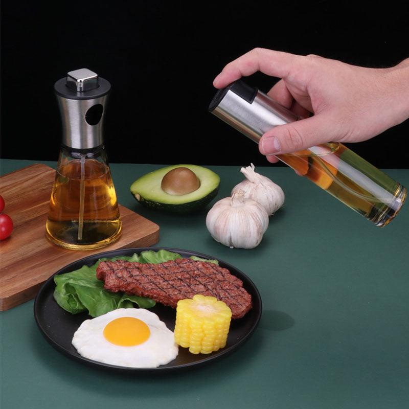 Oil Spray Bottle Dispenser Sprayer Olive