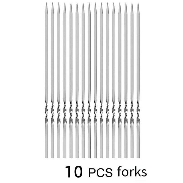 Stainless Steel Barbeque Skewers