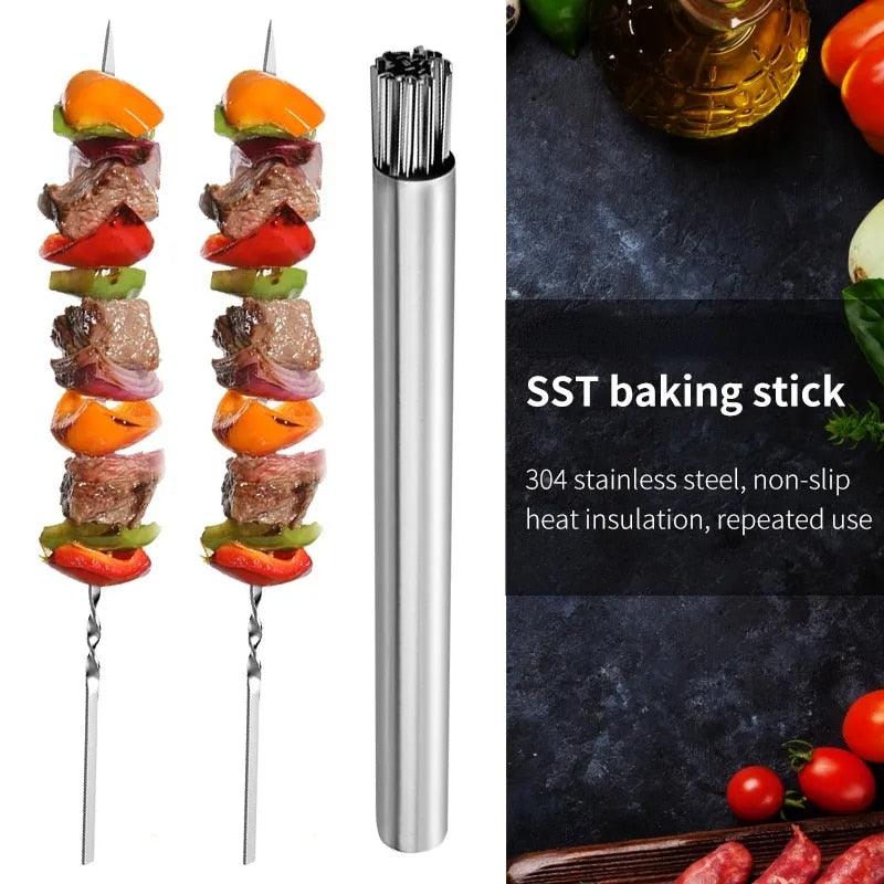 Stainless Steel Barbeque Skewers