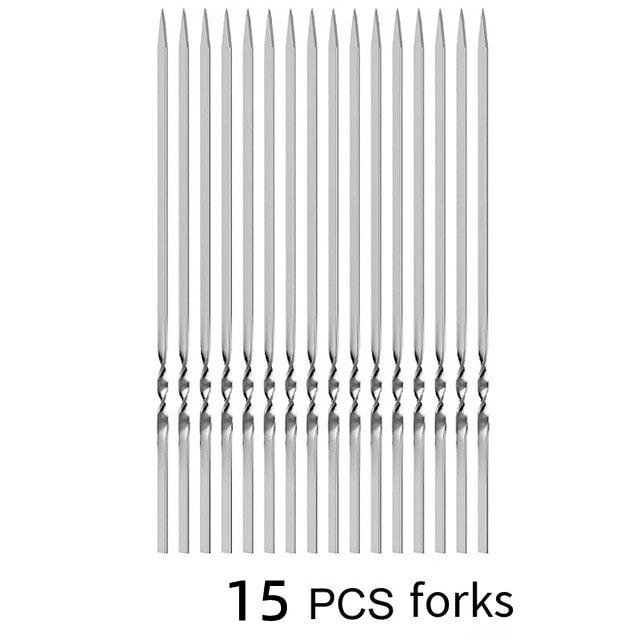 Stainless Steel Barbeque Skewers