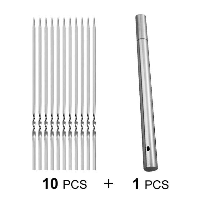 Stainless Steel Barbeque Skewers